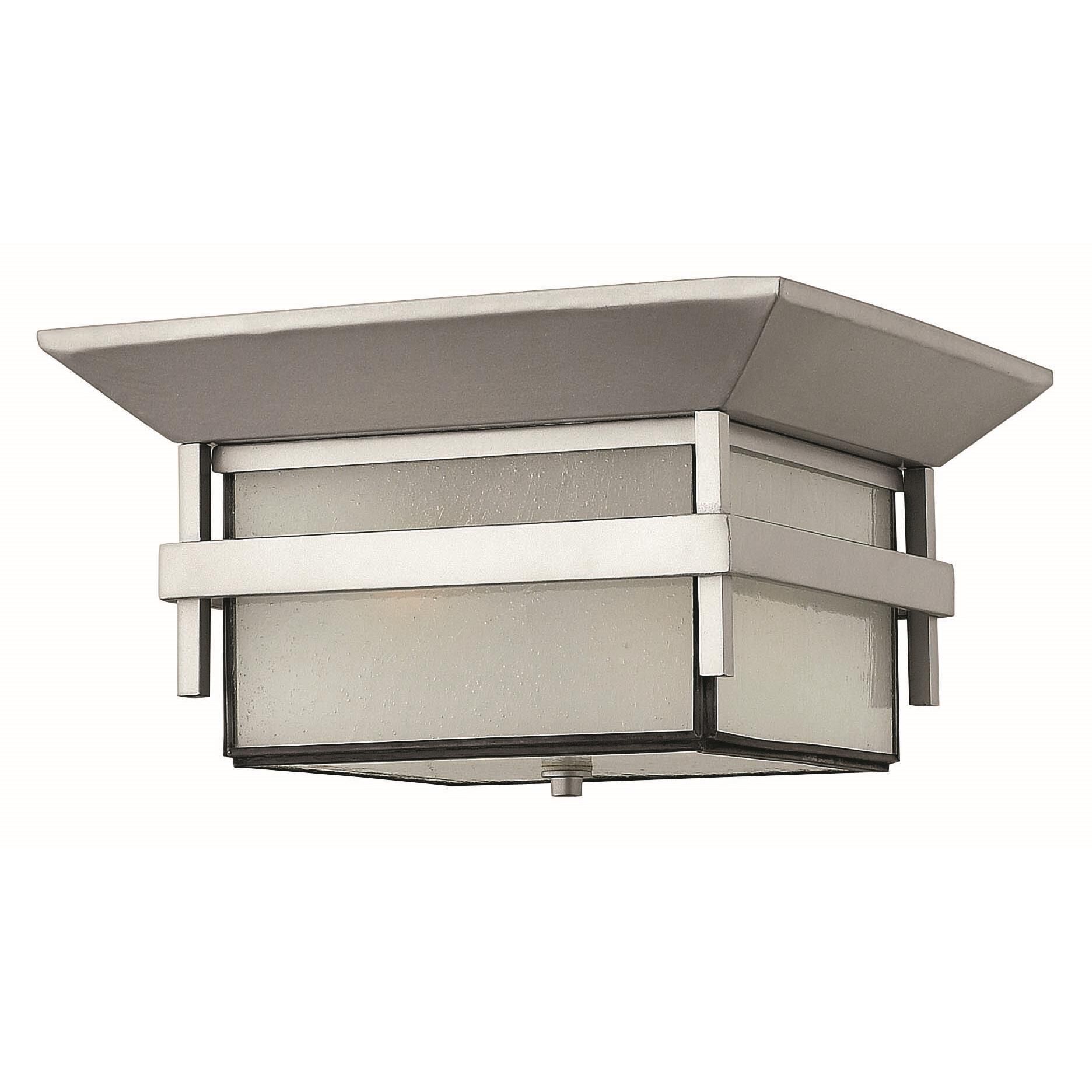 Harbor 12 Inch 2 Light Outdoor Flush Mount,
